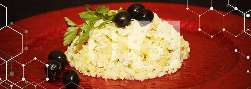  Bacalhau à brás low carb 