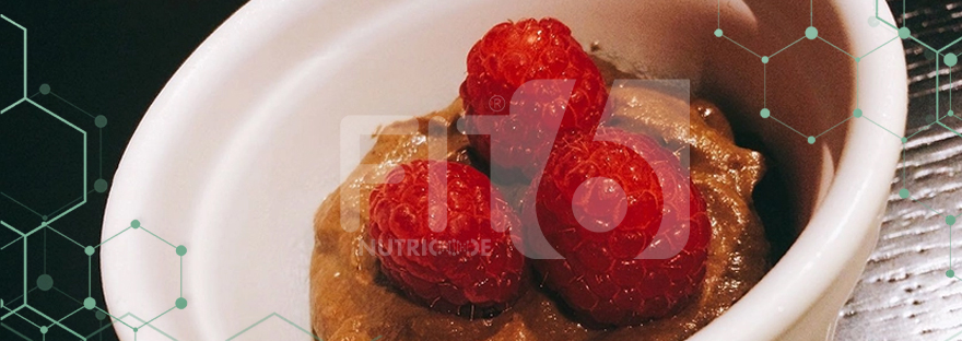 Receita mousse de abacate com cacau